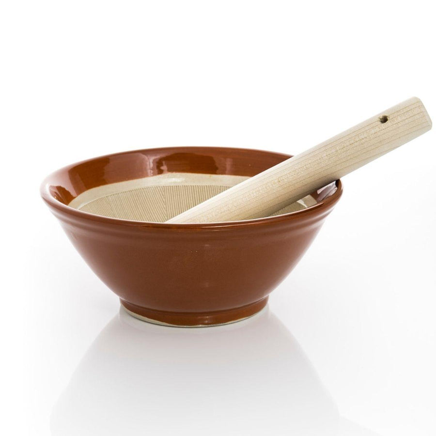 Suribachi — Mortier Japonais avec Pilon